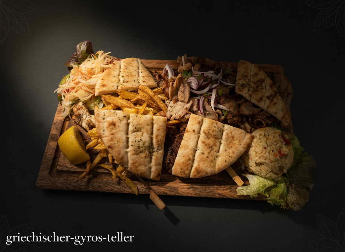 Schweinefleisch-Gyros